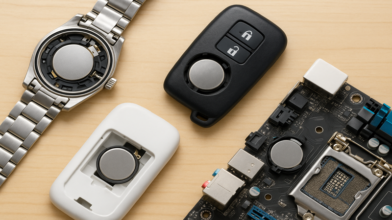 2.機器別ボタン電池の外し方