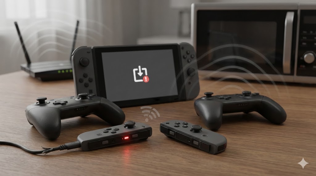 1.スイッチコントローラーが繋がらない主な原因