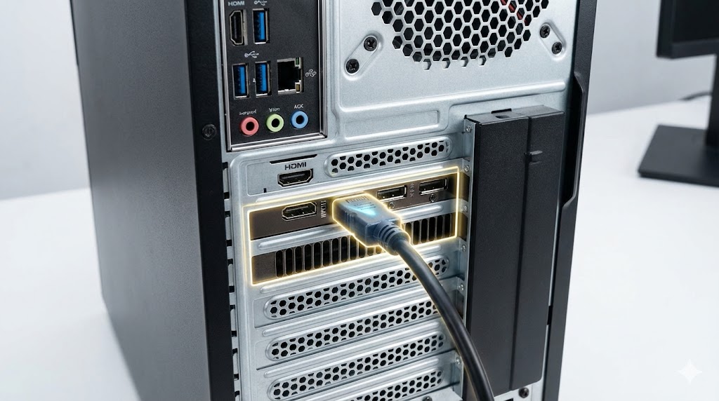 4.デスクトップPCでグラフィックボード搭載時の注意点