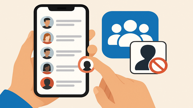 2.友達の友達を非表示にする方法