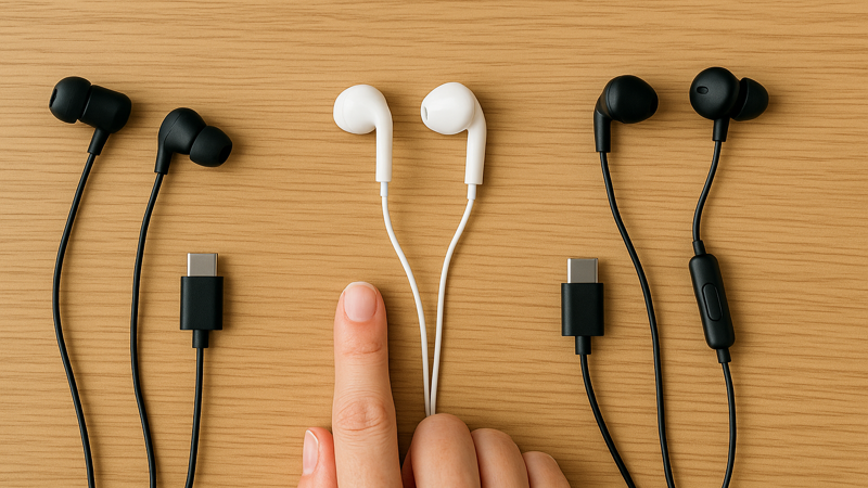 4.100均タイプCイヤホンの比較とおすすめの選び方