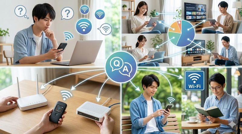 1.一人暮らしのWi-Fi事情|知恵袋から見る実態