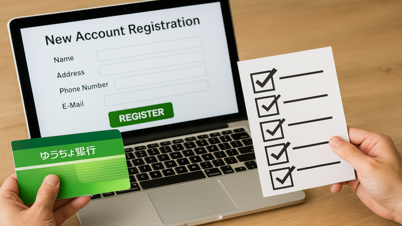 2.ゆうちょ銀行で即PAT登録する手順と必要な準備