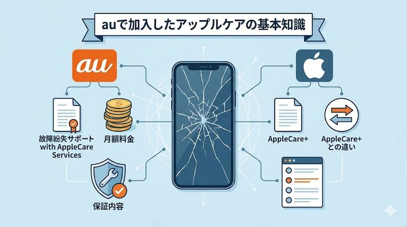 1. auで加入したアップルケアの基本知識