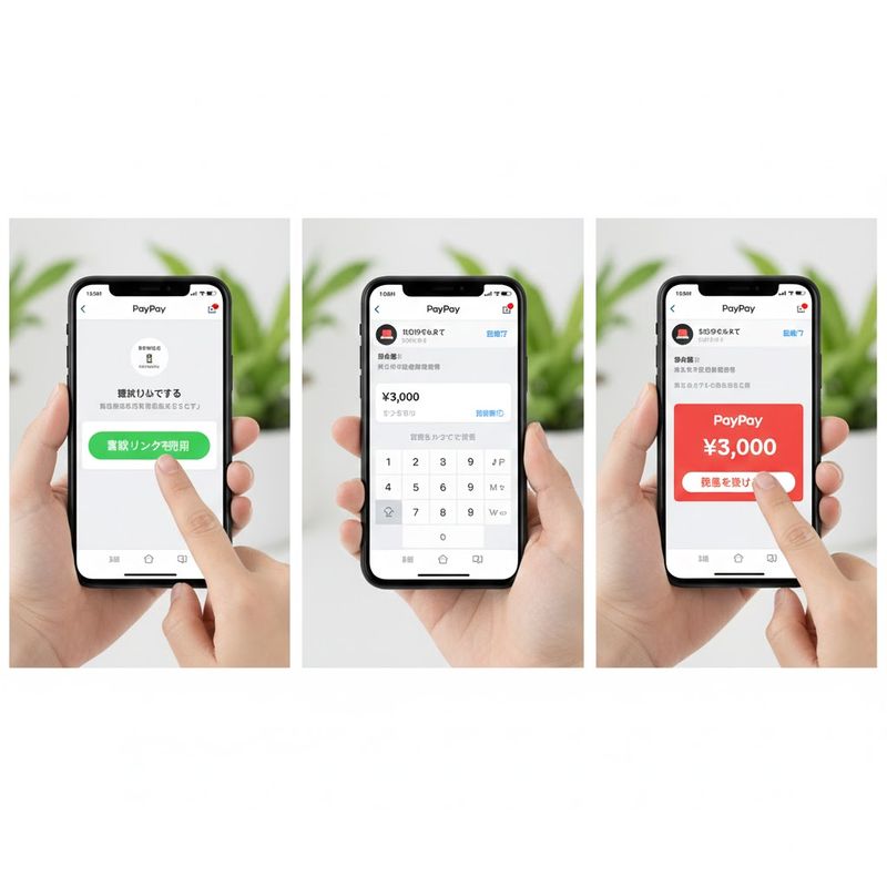 3.PayPayをLINEで請求・受け取る方法