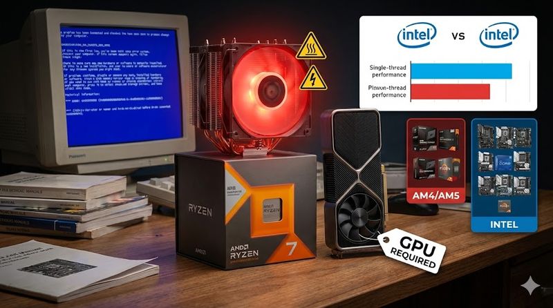1.Ryzen 7「やめとけ」と言われる主な理由