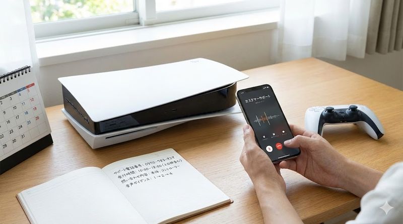 1.PS5カスタマーサポートの電話番号と基本情報