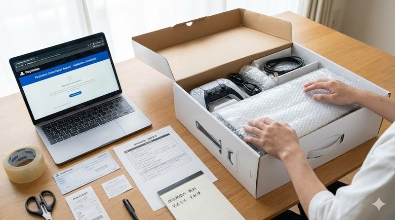 3.PS5の修理依頼方法