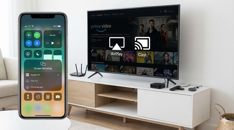 3.iPhoneとテレビを無線接続する方法