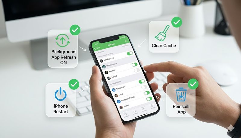 4.LINEを開かないと通知が来ない場合の対処法