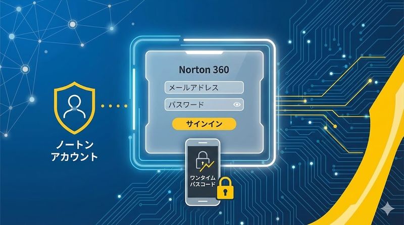 1.ノートン 360 ログインの基本手順
