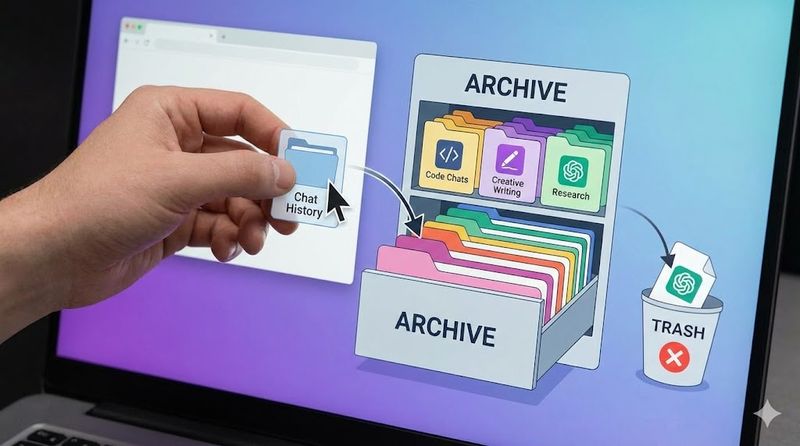 1.チャットGPTのアーカイブ機能とは