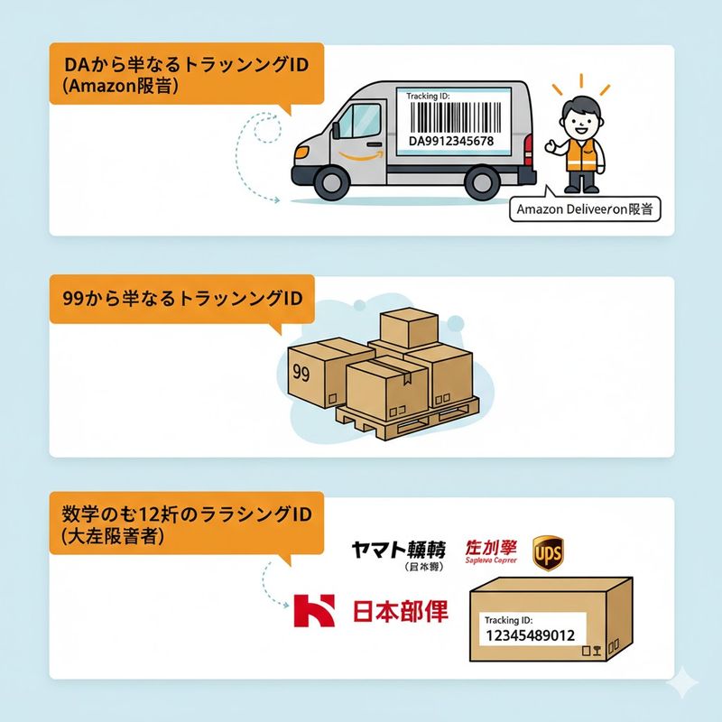 2.DAや99から始まるトラッキングidの意味