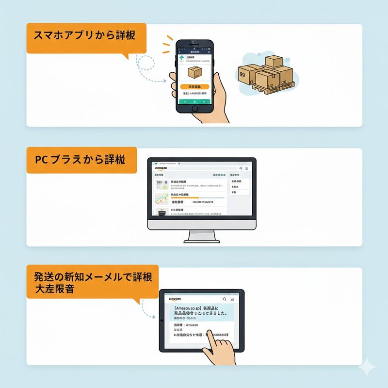 3.トラッキングidの確認方法