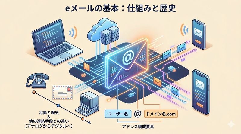 1.eメールとは?基本的な仕組みを理解しよう