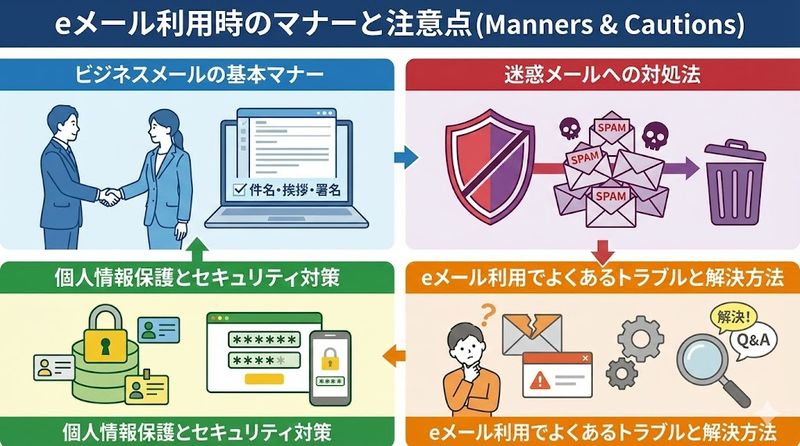 4.eメール利用時のマナーと注意点