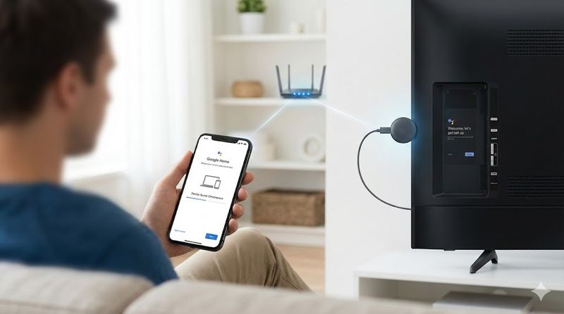 2.iPhoneをクロームキャストにミラーリングする準備