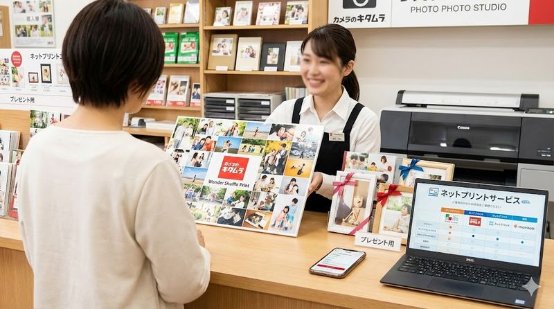 4.写真店やネットプリントサービスを活用する