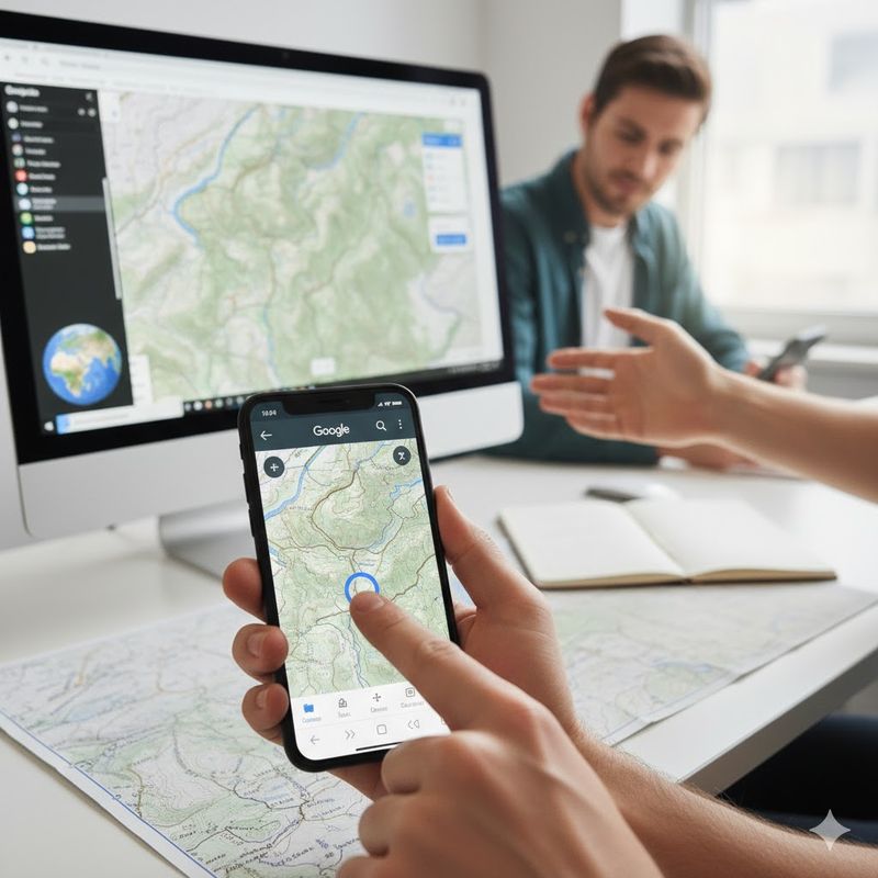 2.Google Earthを使った詳細な標高確認方法