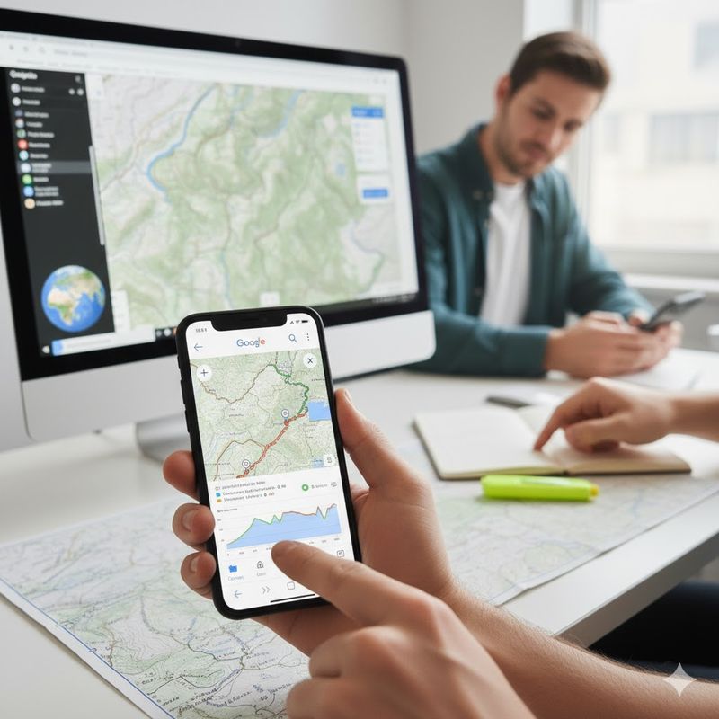 3.ルート検索で高低差グラフを活用する方法