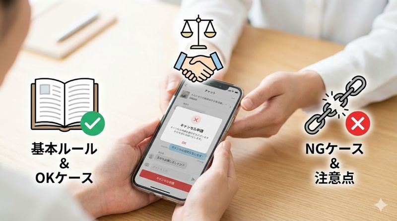 1.メルカリ購入者都合のキャンセルとは何か