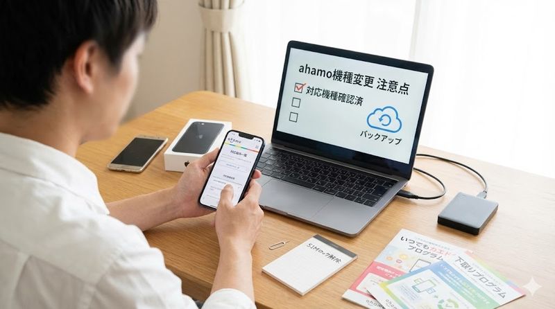 4.ahamo機種変更で注意すべきポイント