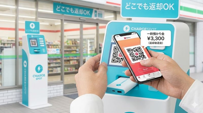 2.チャージスポット ペイペイでの使い方・借り方