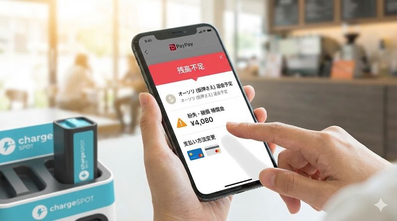 4.チャージスポット ペイペイ利用時の注意点