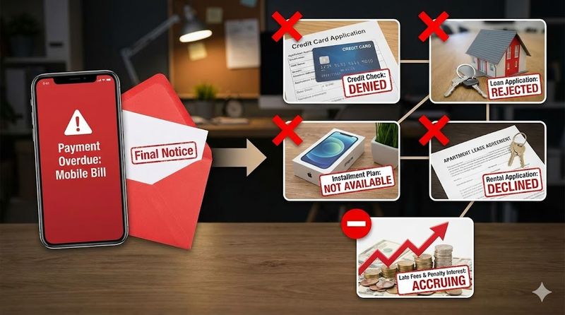 2.携帯料金の支払い遅れによるリスクと影響