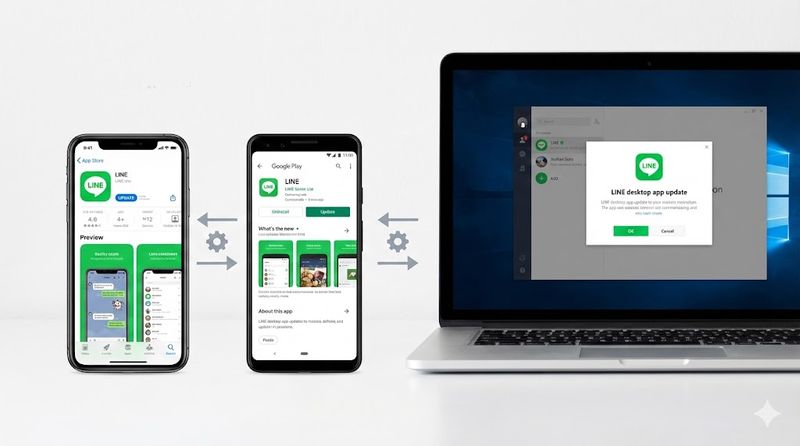 2. LINEバージョンアップのやり方【端末別】