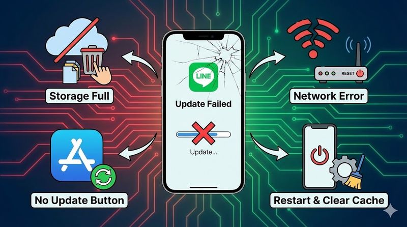 3. LINEバージョンアップできない原因と対処法