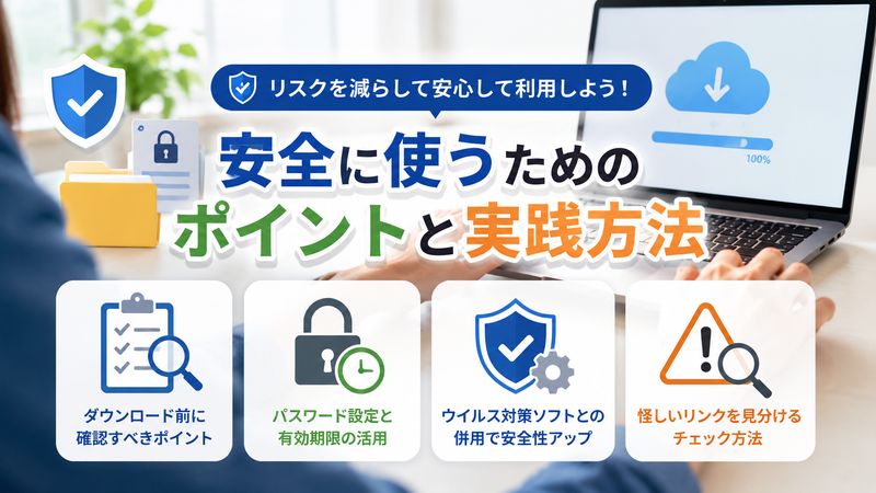 3. Gofileを安全に使うための具体的な方法