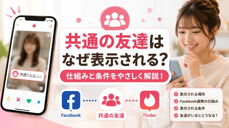 1. Tinderの共通の友達とは何か？表示される仕組み