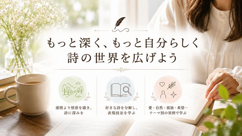 4. 詩の書き方をレベルアップさせるオリジナルの視点
