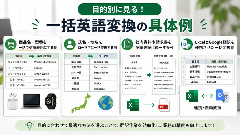 3.目的別に見る一括英語変換の具体例