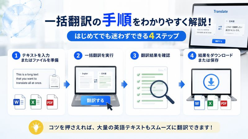 3.一括翻訳を行う具体的な手順