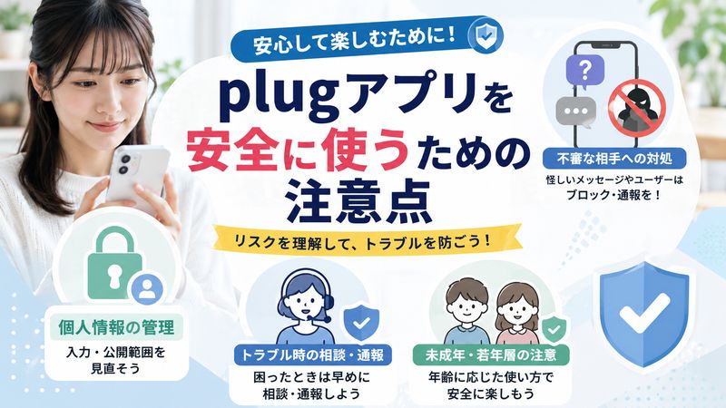 3.plugアプリを安全に使うための注意点