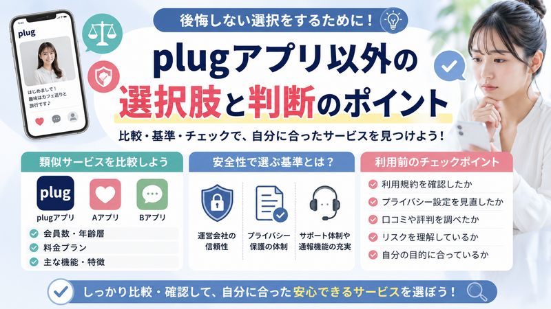 4.plugアプリ以外の選択肢と判断のポイント