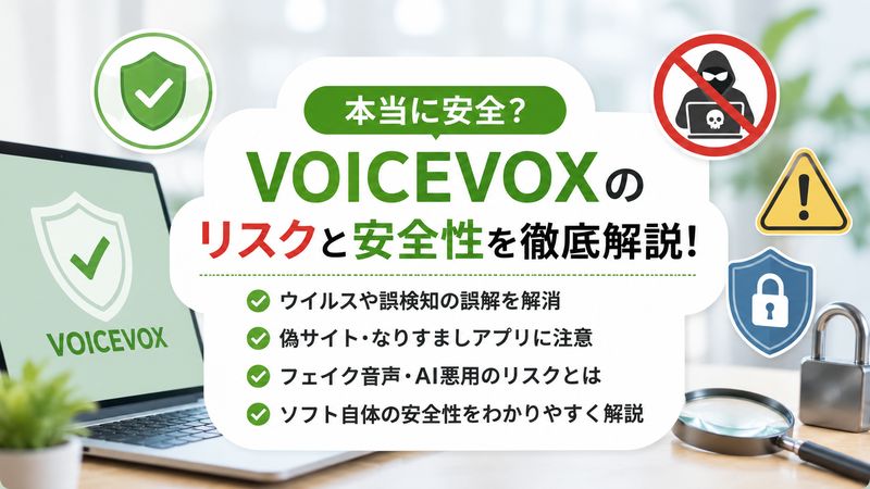 2.VOICEVOXに危険性はあるのか
