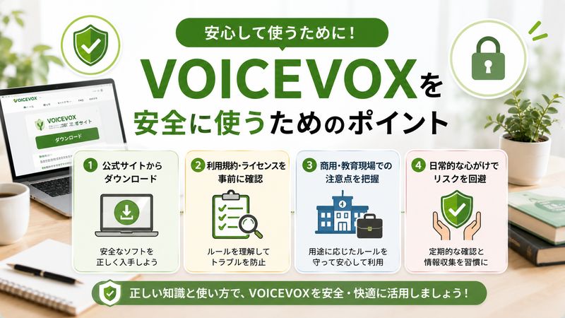 4.VOICEVOXを安全に使うための対策