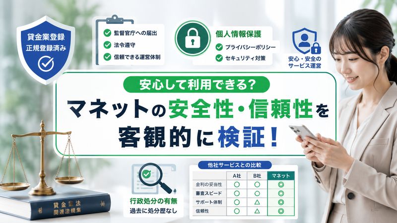 3.マネットの安全性・信頼性を客観的に検証