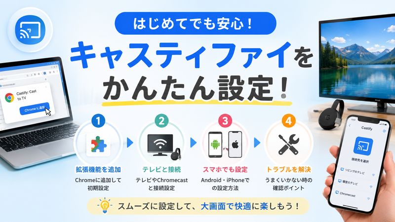 2.キャスティファイの初期設定・導入手順