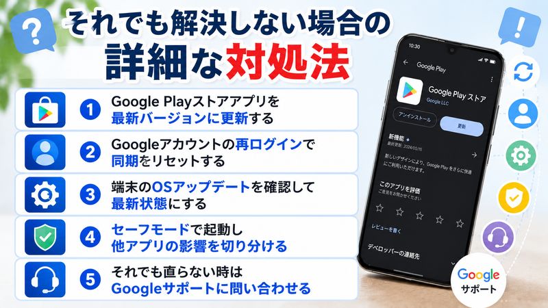3.それでも解決しない場合の詳細な対処法