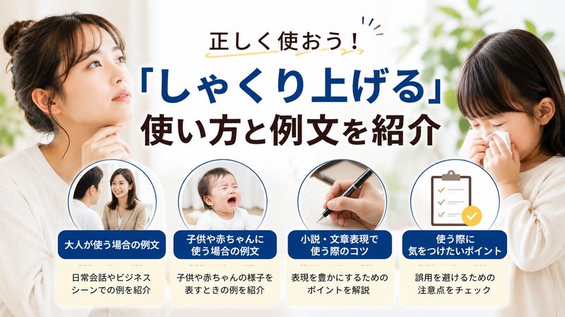 3.「しゃくり上げる」の使い方・例文