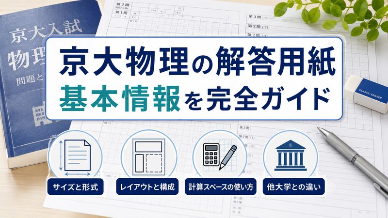 1.京大物理の解答用紙の基本情報