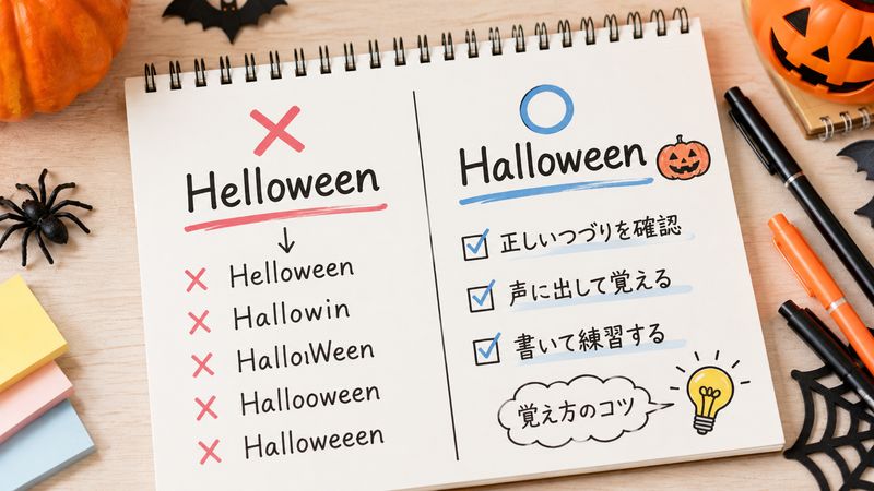 2.よくあるハロウィーンのスペルミス